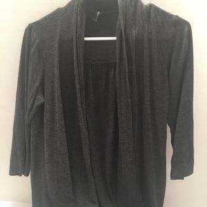 Grey cardigan